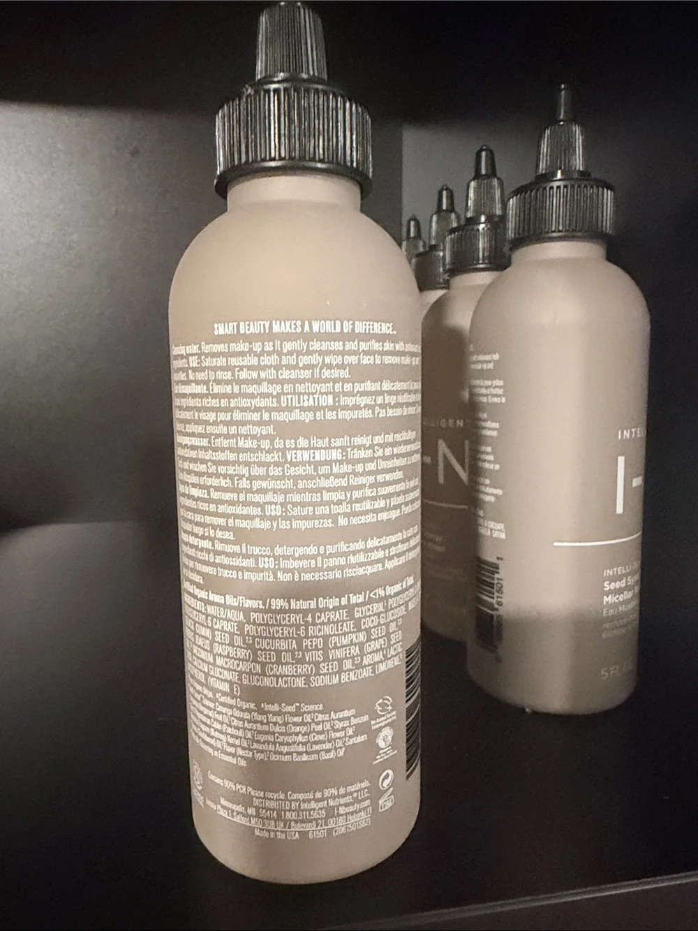 Intelligent I-N Seed Synergy Micellar Water — Cream